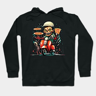 Zombie Pizza Guy Hoodie